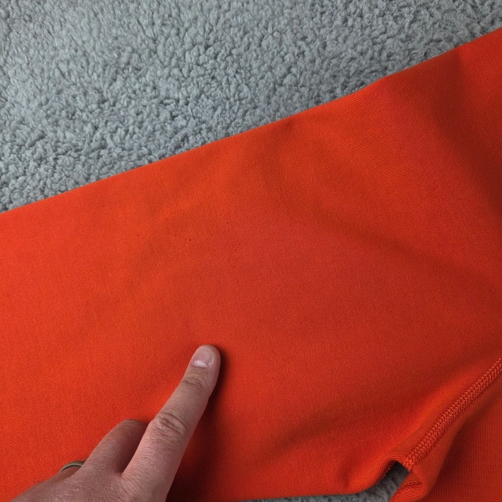 Polo Ralph Lauren Sweater Sweatshirt Mens XL Orange Crewneck Pullover Red Pony - Picture 6 of 9